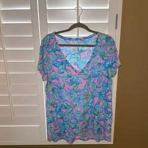 Lilly Pulitzer Etta Top-XXL